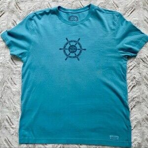 Life is Good Anchor T-Shirt - Size Medium - Do What You Like, Like What You Do